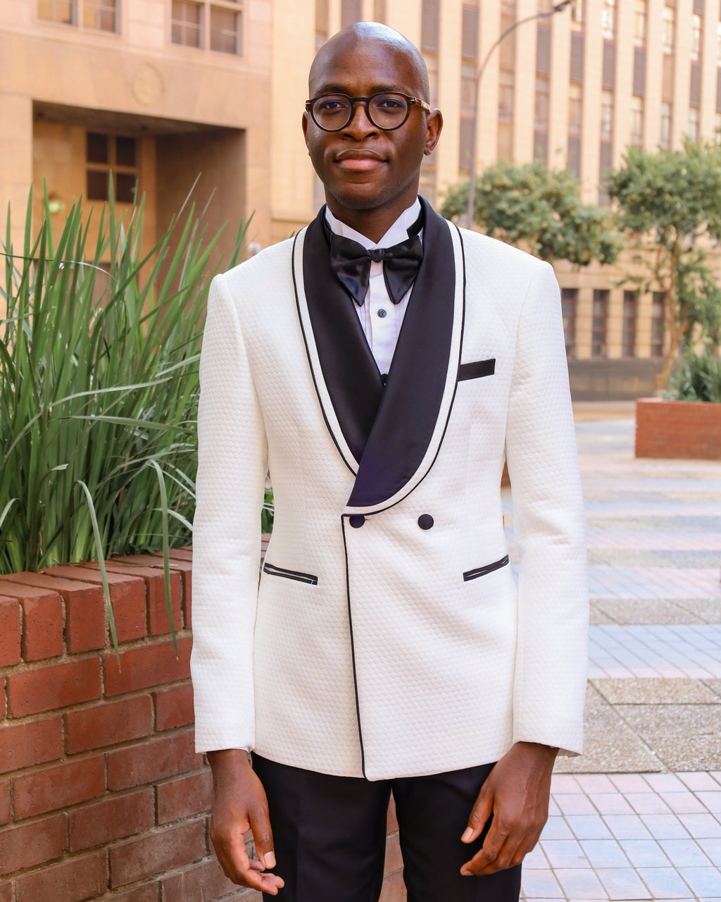 White Tuxedo Suit