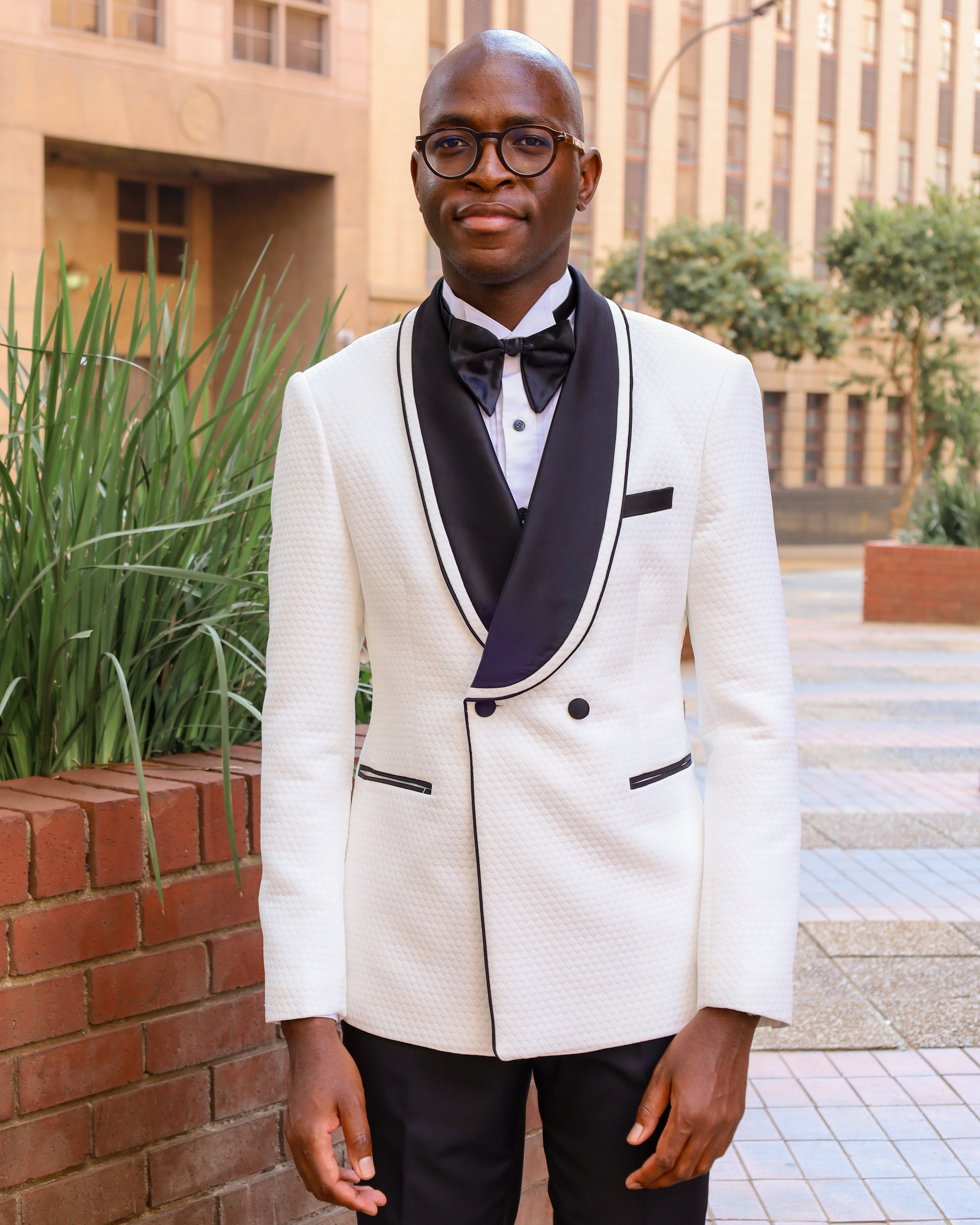 White Tuxedo Suit
