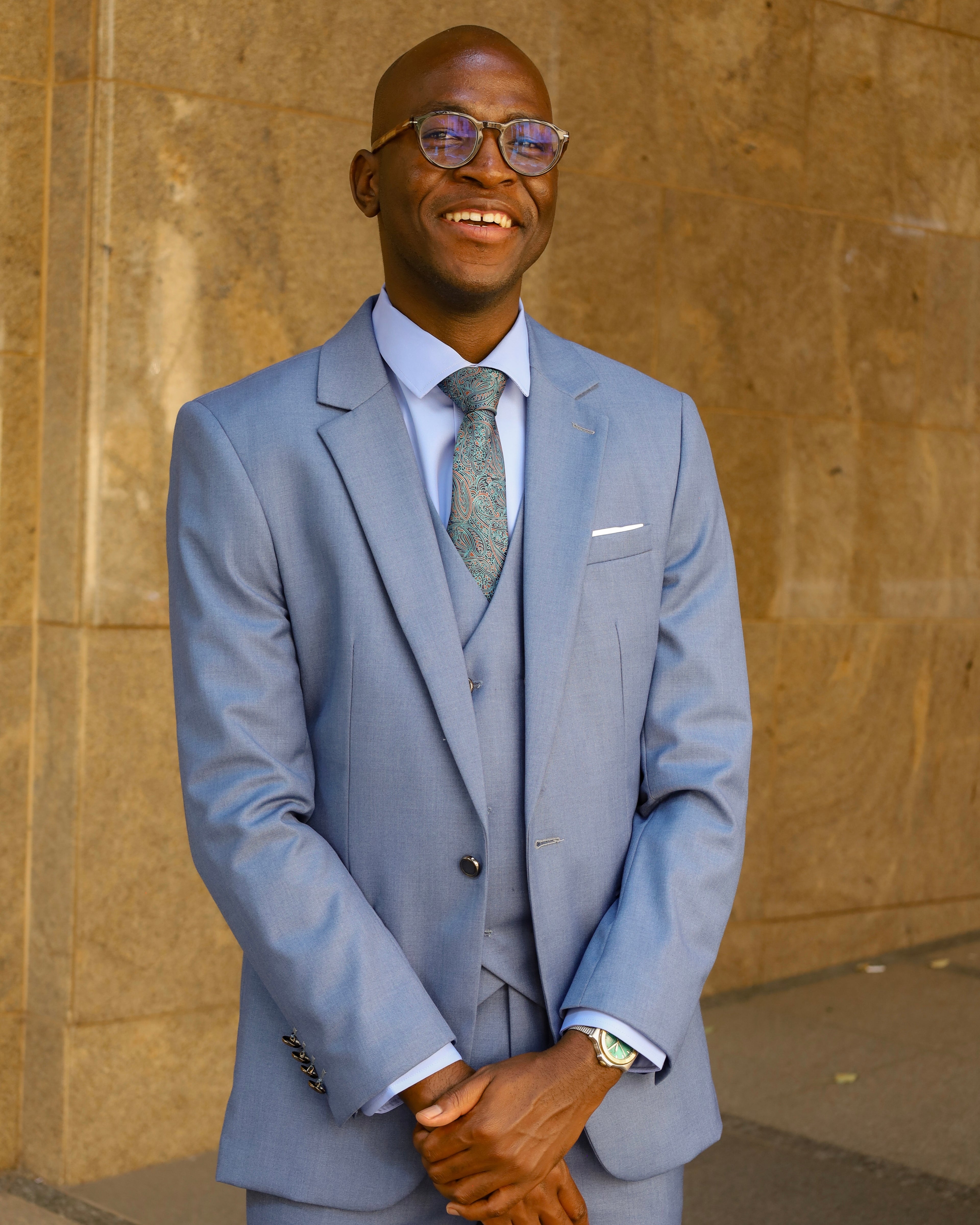 Light Blue Classic Suits