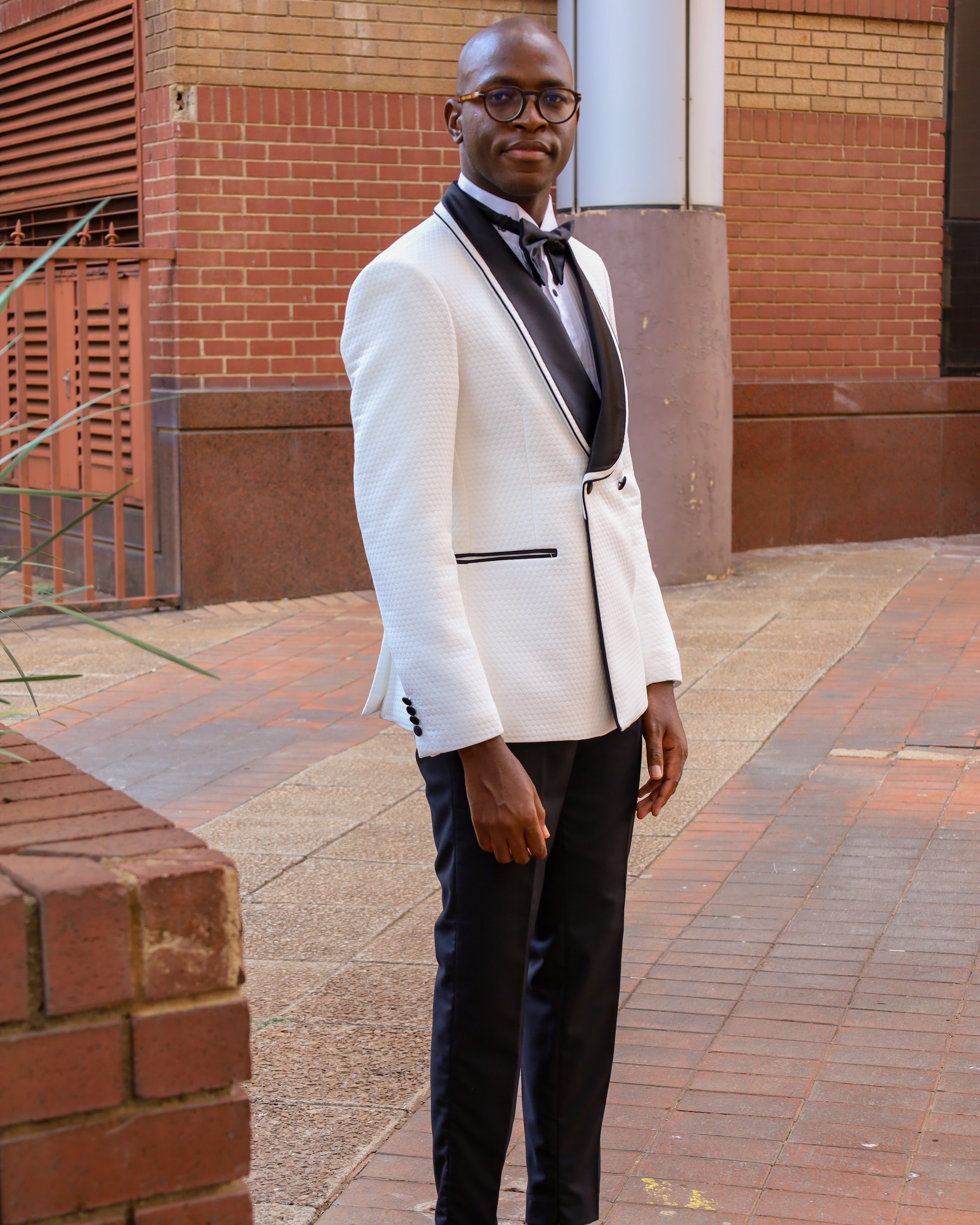 White Tuxedo Suit