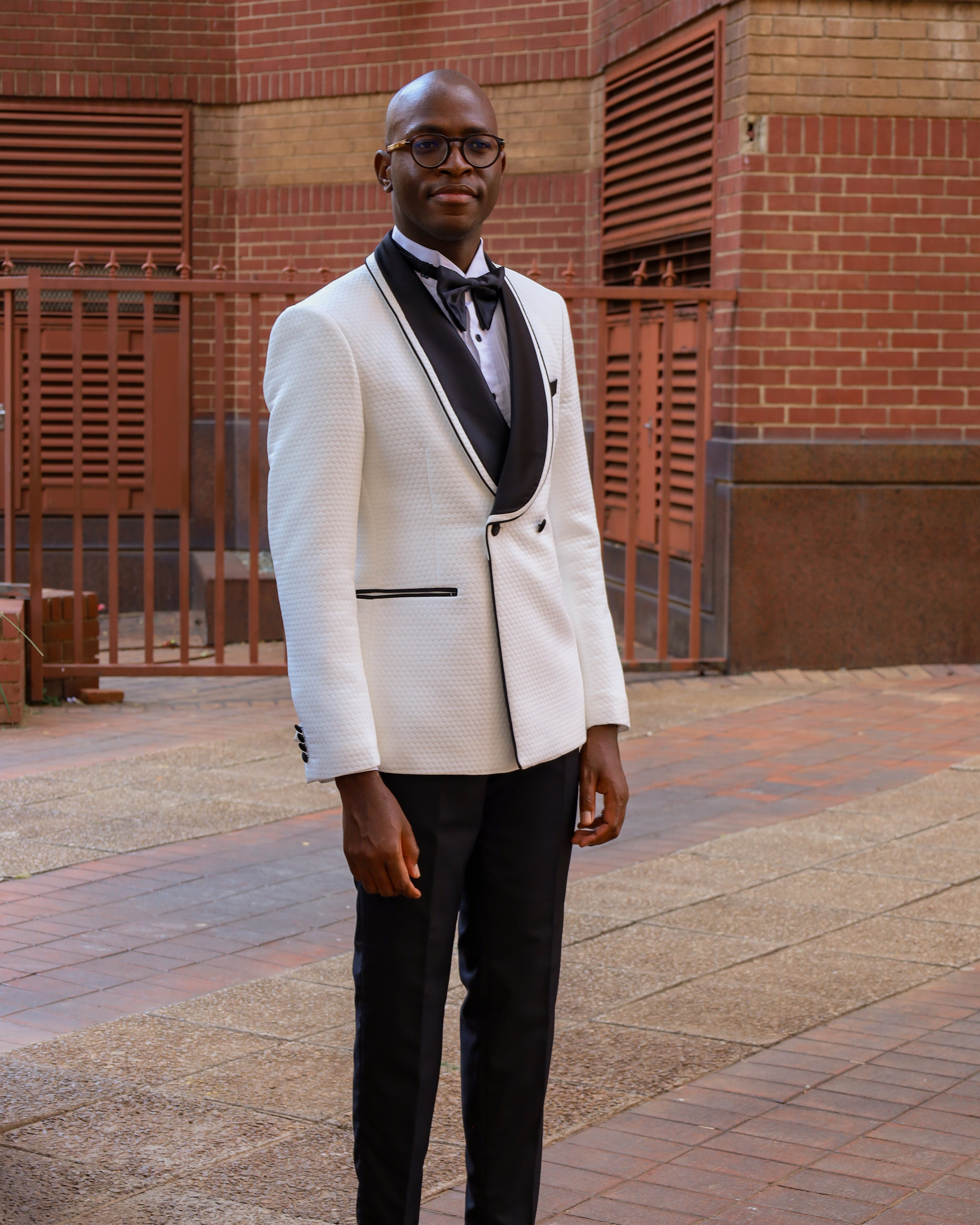White Tuxedo Suit