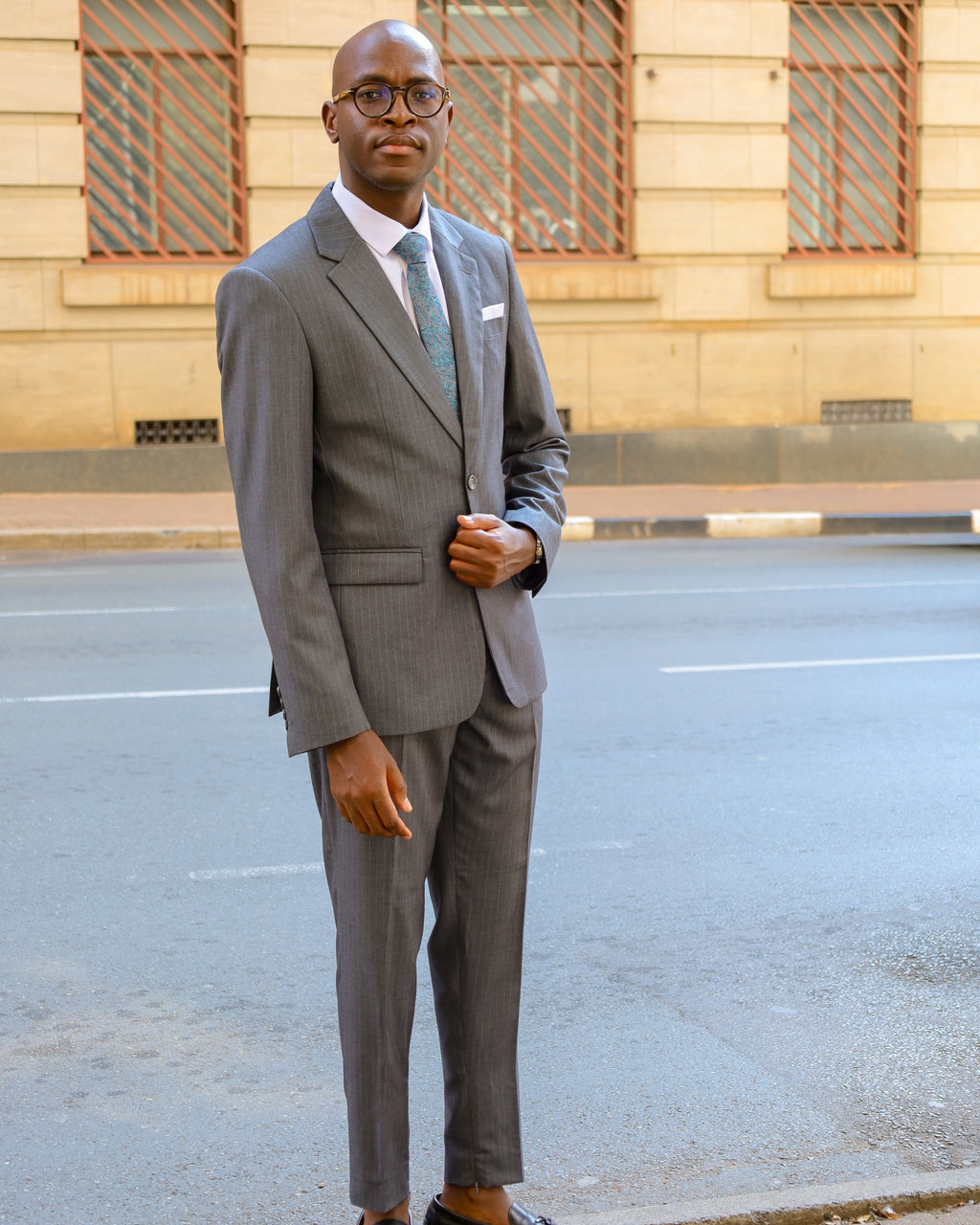 Grey Classic Suits