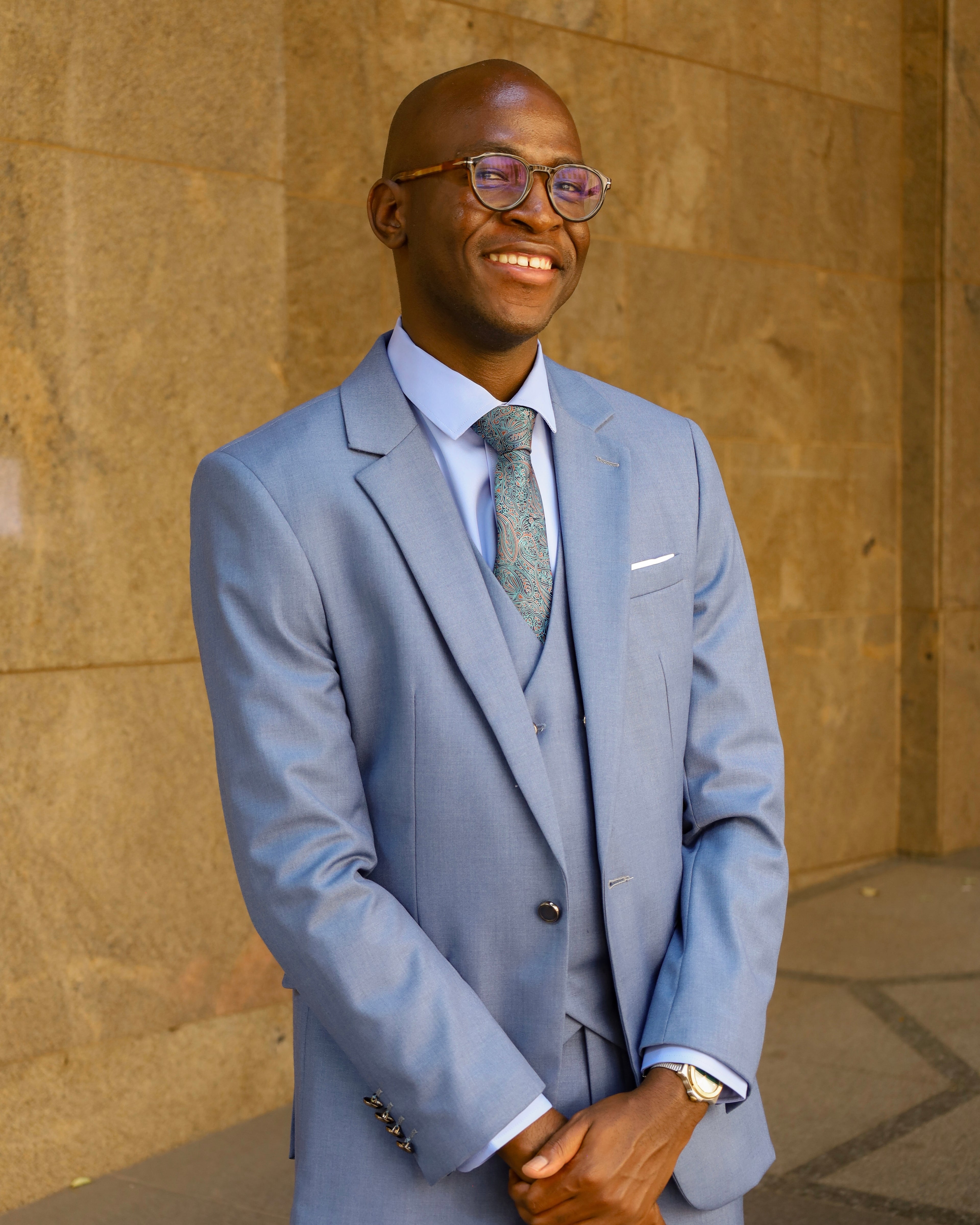 Light Blue Classic Suits
