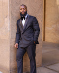 Plain Black Tuxedo Suits