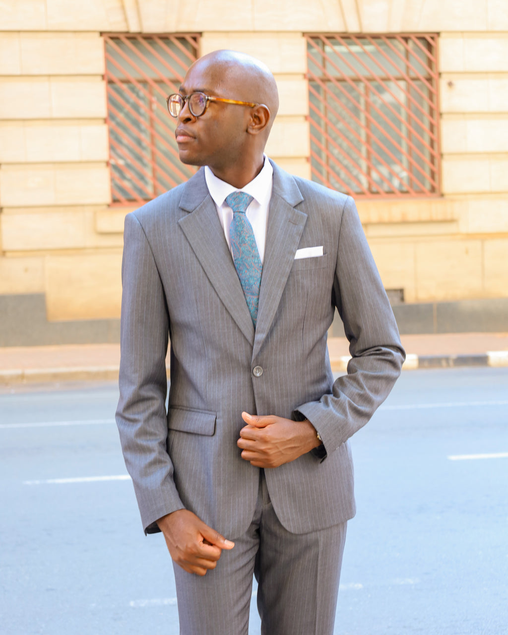 Grey Classic Suits